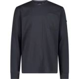 CMP Jersey Lange Mouw Katoen Antraciet Maat 50