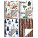 Set van 4 zachte babydekens (76,2 x 101,6 cm, uniseks, uniseks, geslachtneutraal, voor kinderkamer, gestippelde achterkant en dierenprints voor pasgeborenen en