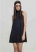 Urban Classics A-Line Turtleneck Dames Mini-jurk - zwart - S