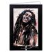 IETSCPXL-19777 MAXI Grote kaart XL 22 x 31 cm Bob Zanger Reggae Jamaicaanse CELEBRITY ICONS Sidney Maurer Officiële licentie - Binnenkant 44 x 31 cm met envelop - Verjaardagscadeau om in te lijsten