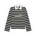 PUMA Essentials elevated No. 1 relaxte rugbypolo voor heren XL, Black Striped