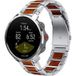 Polar Bracelet bois/acier Polar Grit X (argent)