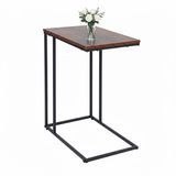 Merkloos / Sans marque Relaxdays Bijzettafel U-vorm - 64 x 50 x 35 cm - Onder Bank - Industrieel