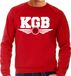 Bellatio Decorations Shoppartners Bv KGB agent verkleed sweater / trui rood voor heren - geheim agent - verkleed kostuum / verkleedkleding XL
