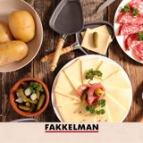 Fackelmann Vork met 3 tanden voor aardappelen 14 cm
