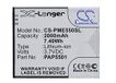 Cameron Sino CS-PSU9800RC accu voor Philips Pronto TSU-9800/Pronto TSU-9800I/Pronto PC9800I/17 (2200mAh, 8,1 Wh)
