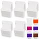 Boîte de rangement pour fil à coudre, convient pour 500 bobines, cartes pour fil à broder, couleur blanc