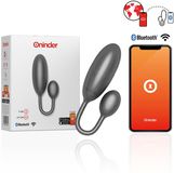 ONINDER Denver Vibrating Egg Black 7 X 2.7 Cm Free App