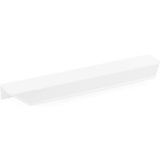 Viefe Poignée barre VANN en aluminium, 128 mm - Blanc mat