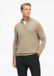 s.Oliver Heren Trui Beige 100% Merinowol Ronde Hals Regular Fit M