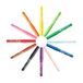 BIC Kids Visacolor XL Gekleurde Viltstiften Extra Brede Punt - Verschillende Kleuren, Pak van 12 Stuks