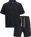 Jack & Jones Jorislington Polo & Short Heren - Maat L