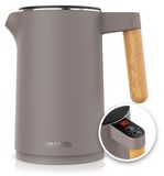 Arendo Waterkoker, Roestvrij Staal, 1.5 Liter, 2200W, 7 Temperatuurinstellingen