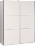 Maxi Beter Bed Easy Schuifdeurkast - Kledingkast met 2 schuifdeuren - 153 x 215 x 65 cm - Cremewit