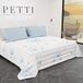 PETTI Artigiani Italiani - Sprei voor lente, zomer, eenpersoonsbed, bloemendesign 05, 100% hypoallergeen, microvezel, 100% Made in Italy
