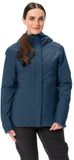 Vaude Bike Cyclist Warm Jas Blauw 46 Vrouw