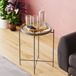 Merkloos / Sans marque Asir Salontafel Grijs 46 x 46 x 56 cm