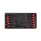 KING TONY 9-1011GP Schathed Centre Punch Set voor Gereedschapswagen, 11 stuks