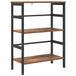 vidaXL Boekenplank 2-laags Bewerkt hout Oud hout