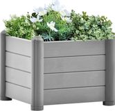 Maison Exclusive - Lit Surélevé De Jardin Pp Gris Pierre 43x43x35 cm