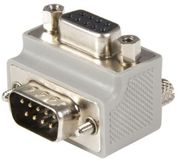 StarTech Rechts gehoekte DB9 naar DB9 seriële kabel adapter Type 2