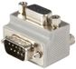 StarTech Rechts gehoekte DB9 naar DB9 seriële kabel adapter Type 2