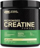 Optimum Nutrition Micronized Creatine Powder - Creatine Poeder - Creatine Monohydraat - 1 Pot - 187 gram (55 doseringen)