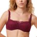 Triumph Body Make-Up Illusion Lace Balconette Weinrot E 80 Damen BH