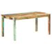 Maison Exclusive - Table de salle à manger bois de récupération massif 160x80x76cm