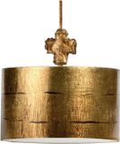 Flambeau LED Hanglamp Fragment | 1X E27 Max 60W | Dimbaar | Aged Gold
