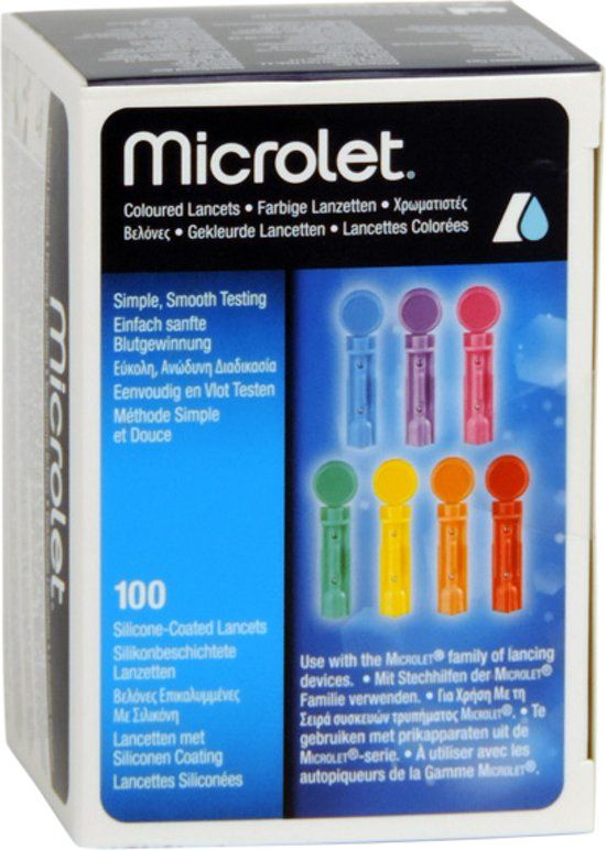 Bayer Microlet Lancetten - 100 stuks