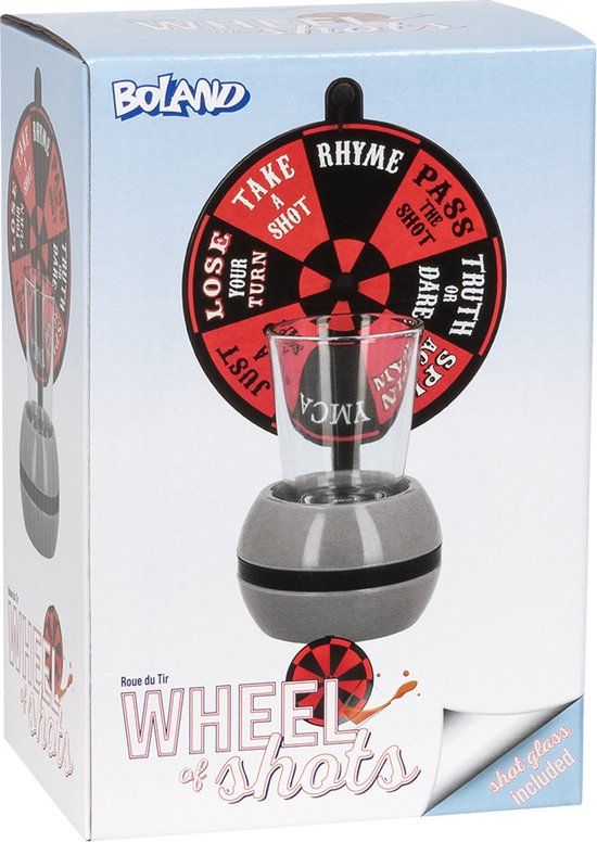 Boland Drankspel Wheel of shots