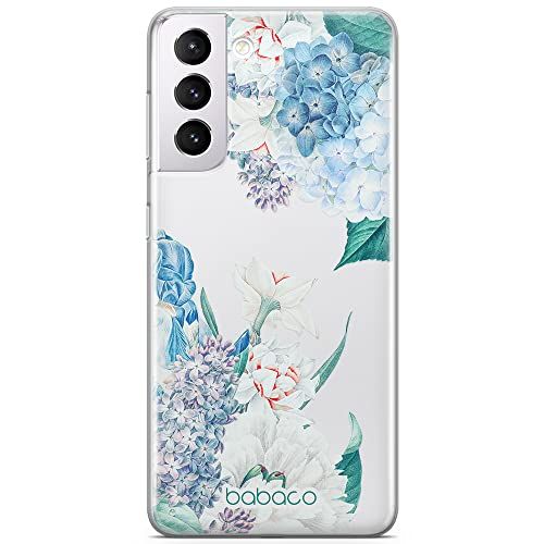 ERT GROUP mobiele telefoonhoesje voor Samsung S21 PLUS - Babaco Flowers 027