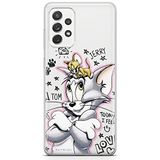 ERT GROUP mobiel telefoonhoesje voor Samsung A33 5G origineel en officieel erkend Tom and Jerry patroon 004 optimaal aangepast aan de vorm van de mobiele telefoon, gedeeltelijk bedrukt