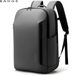 Bange Sac à dos pour ordinateur portable 15.6 pouces - Sac à dos professionnel - Sac à dos résistant à l'eau avec compartiment pour ordinateur portable, sangle de chariot, compartiments organisateurs et poche latérale - Sac de travail et sac d'école - Gris