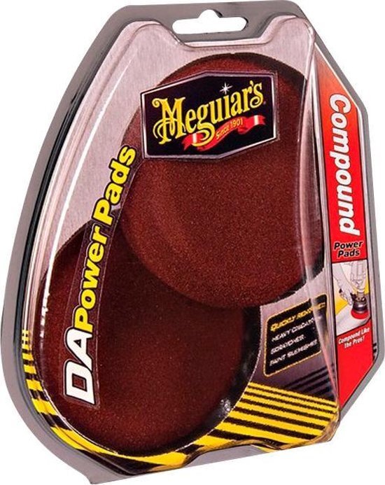 Meguiars Dual Action Power Pads Compound 2 pack