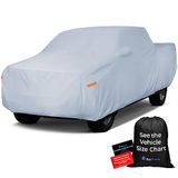 EzyShade 10-laags vrachtwagenhoes waterdicht voor alle weersomstandigheden. Zie voertuigmaattabel voor nauwkeurige pasvorm. Volledige outdoor pick-up truckhoezen voor Ranger Frontier Tacoma. Sun Wind