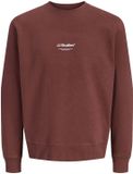 JACK & JONES JJESOHO SWEAT CREW NECK NOOS Heren Sweatshirt XXL Bitter Chocolate