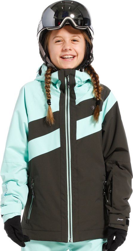 Rehall - MAUZI-R-jr. - Girls Snowjacket - Ice Green - Size 176