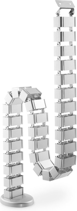 ASSMANN Electronic DA-90506 kabelgoot Gebogen kabelgoot Zilver