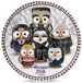 Egan The Addams Family Dessertbord Multicolor Polyester 35 cm