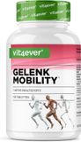Vit4ever - Gewricht Mobiliteit Tabletten - Hoog gedoseerd met 7 actieve ingrediënten: Glucosamine + Chondrotin + MSM + Hyaluronzuur + Collageen + Vitamine C + Zwarte Peper Extract - 120 Capsules