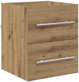 vidaXL Wastafelkast Artisan Eiken 38,5 x 41 x 48 cm Bewerkt Hout