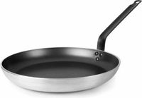 Lacor 23432 Koekenpan Rond Staal Zilver Zwart 32 cm