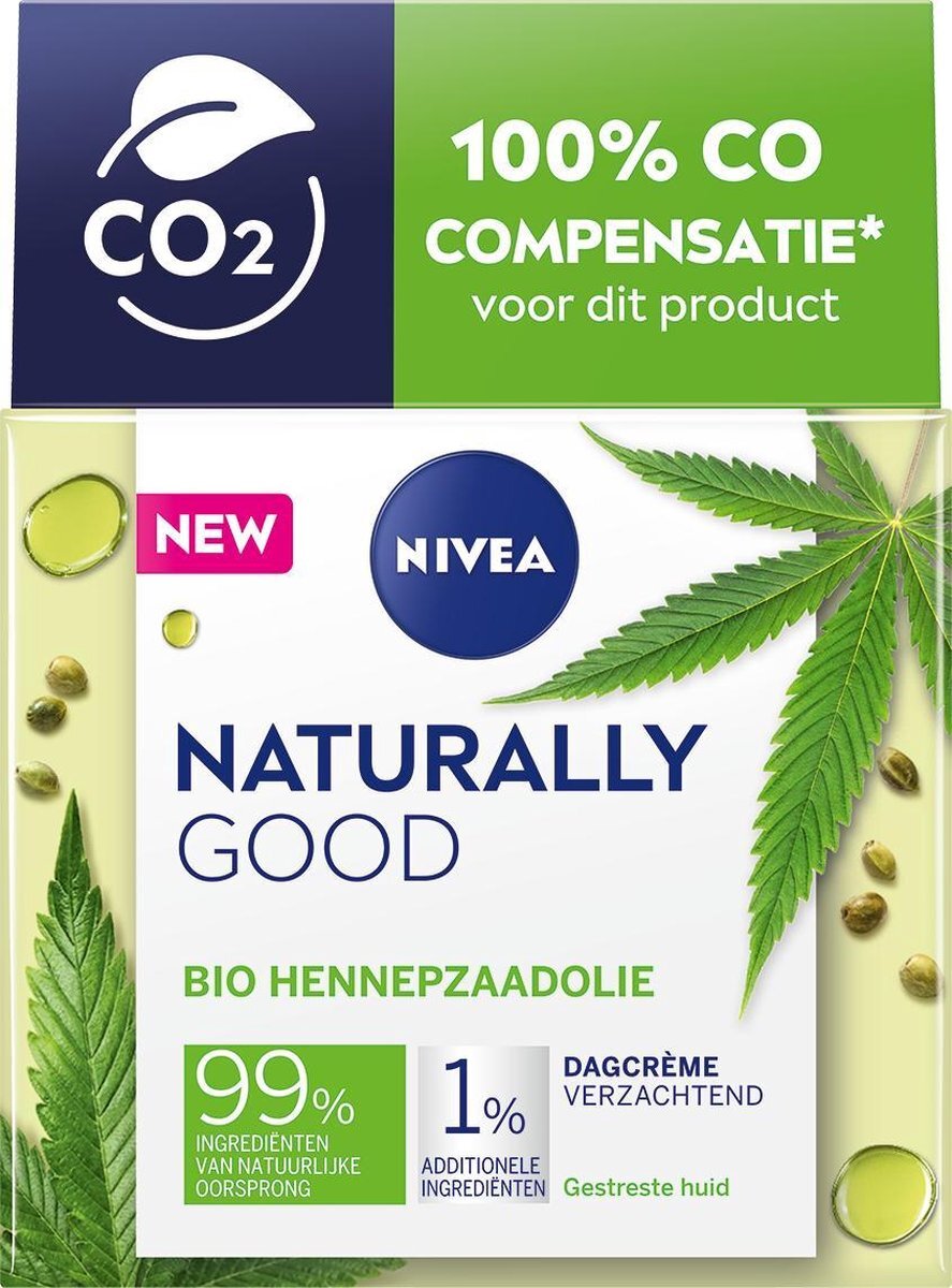 Nivea Naturally Good Organic Hemp Seed Oil dagcreme 50 ML