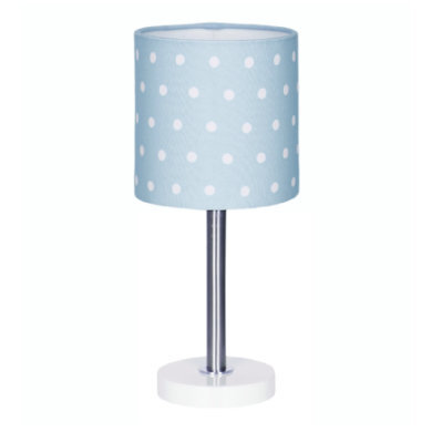 LIVONE tafellamp Happy Style voor Kids DOTS blauw/wit