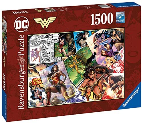 Ravensburger - Puzzel Wonder Woman, 1500 stukjes, puzzel voor volwassenen