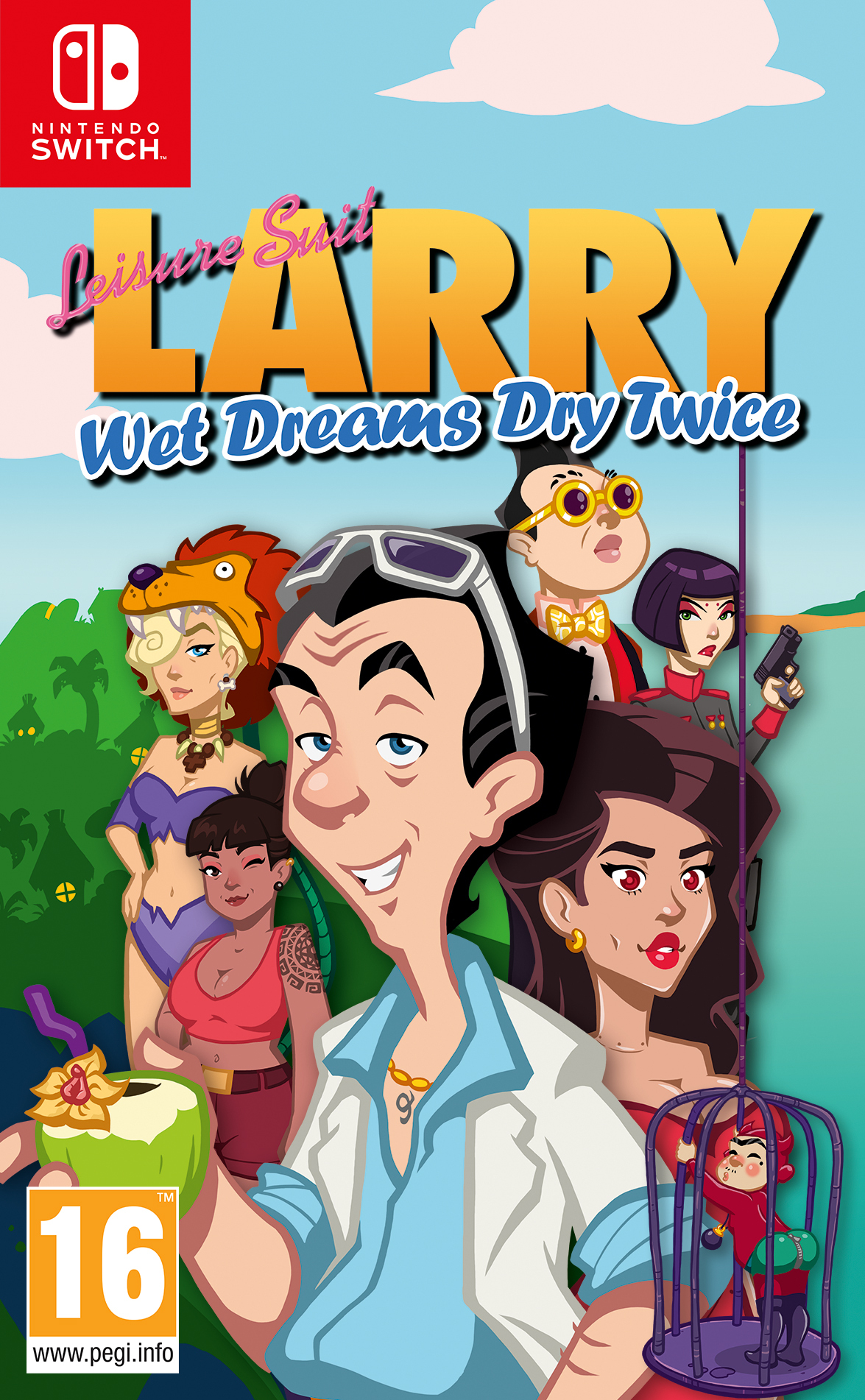 Koch Media Leisure Suit Larry Wet Dreams Dry Twice Nintendo Switch