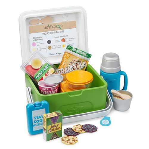 Melissa & Doug Let's Explore Camp Cooler Set - Pretend Play - 3+