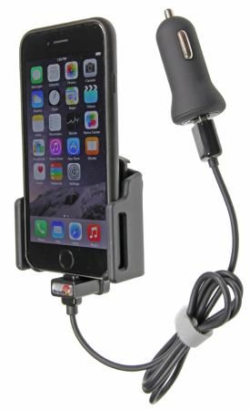 Brodit 521666 Active Holder for Apple iPhone 6 - Black - Wired - USB - Car